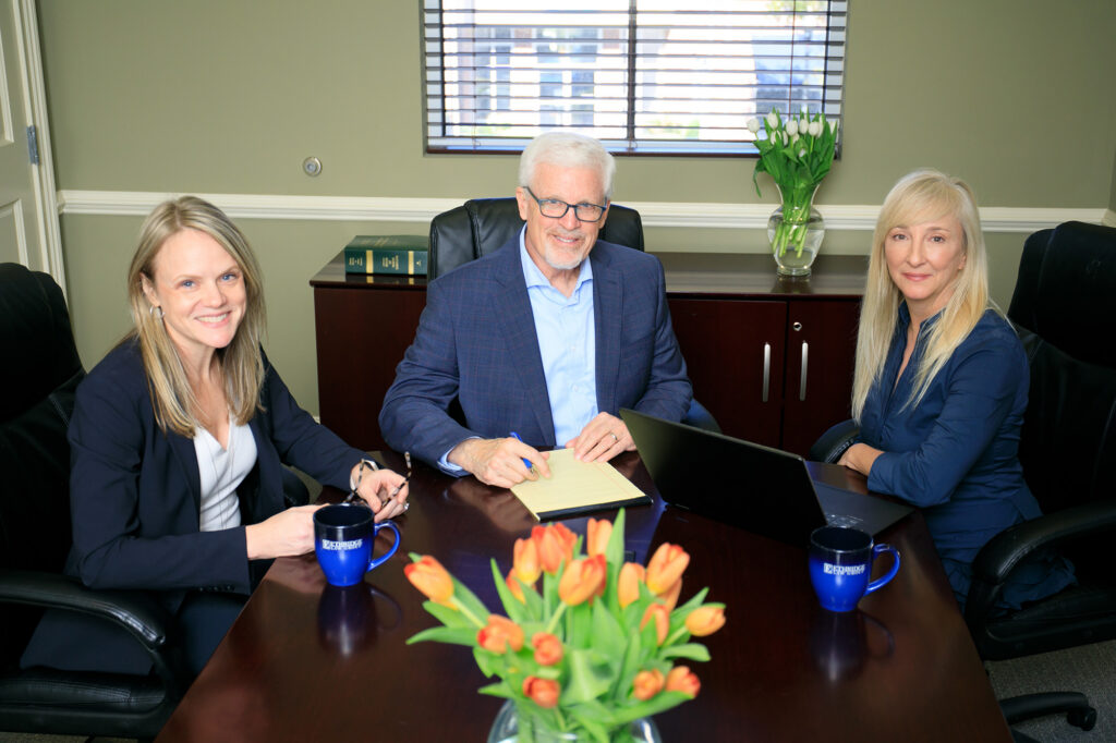 Rebecca Anderson, Mike Ethridge, and Heather Coleman